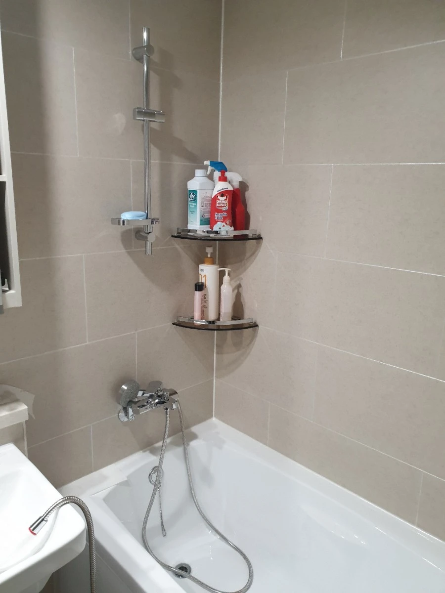 e편한세상 춘천 한숲시티 욕조 파티션 시공 사진 1