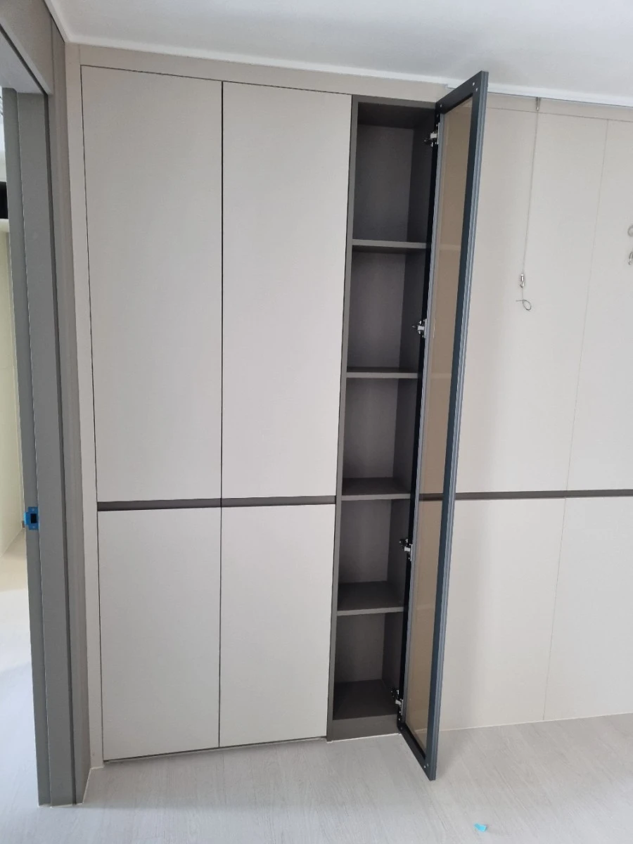 위례포레샤인 17단지 장식장 유리문 시공 사진 15