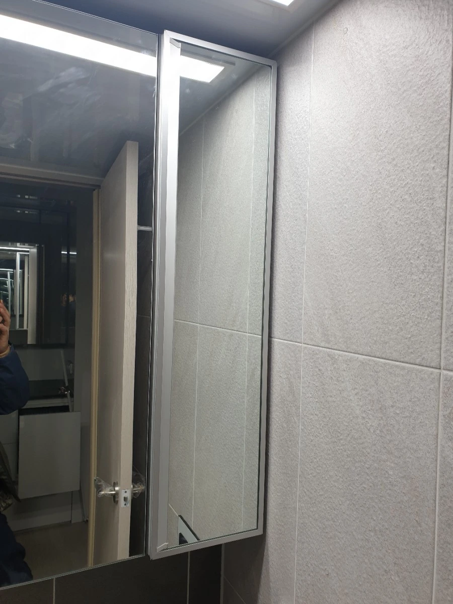 의왕 푸르지오 포레움 욕조 파티션 시공 사진 1