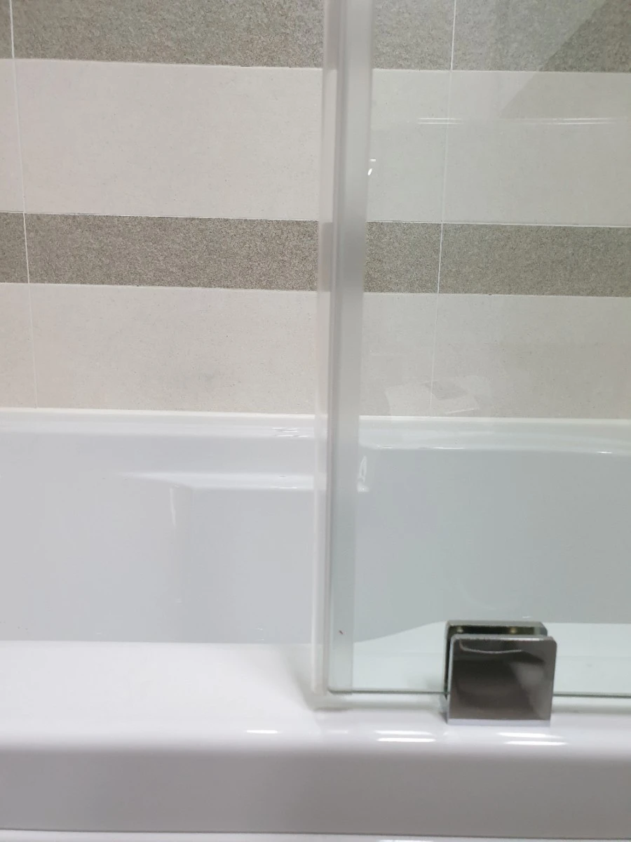 일산 대방디엠시티 스카이뷰 오피스텔 욕조 파티션 시공 사진 3