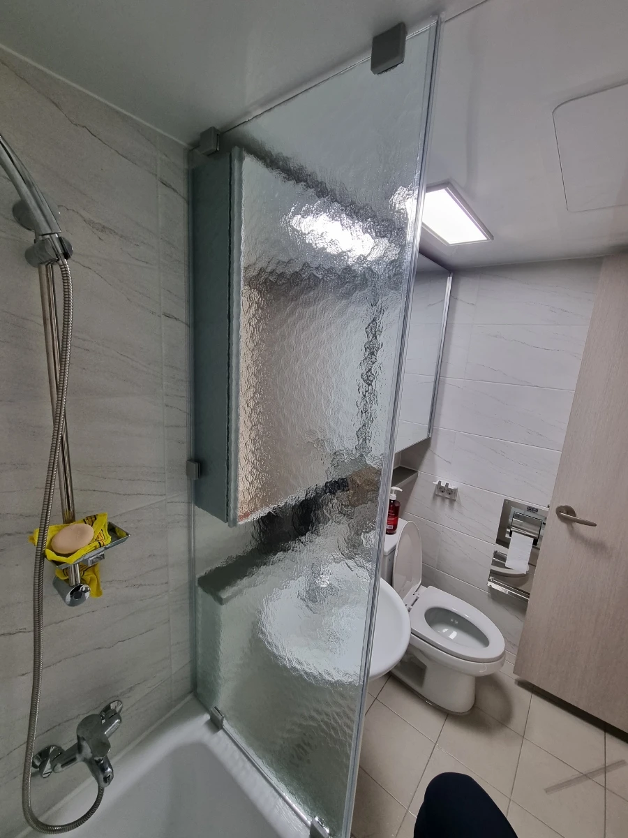 천안 서희스타힐스 욕조 파티션 시공 사진 11