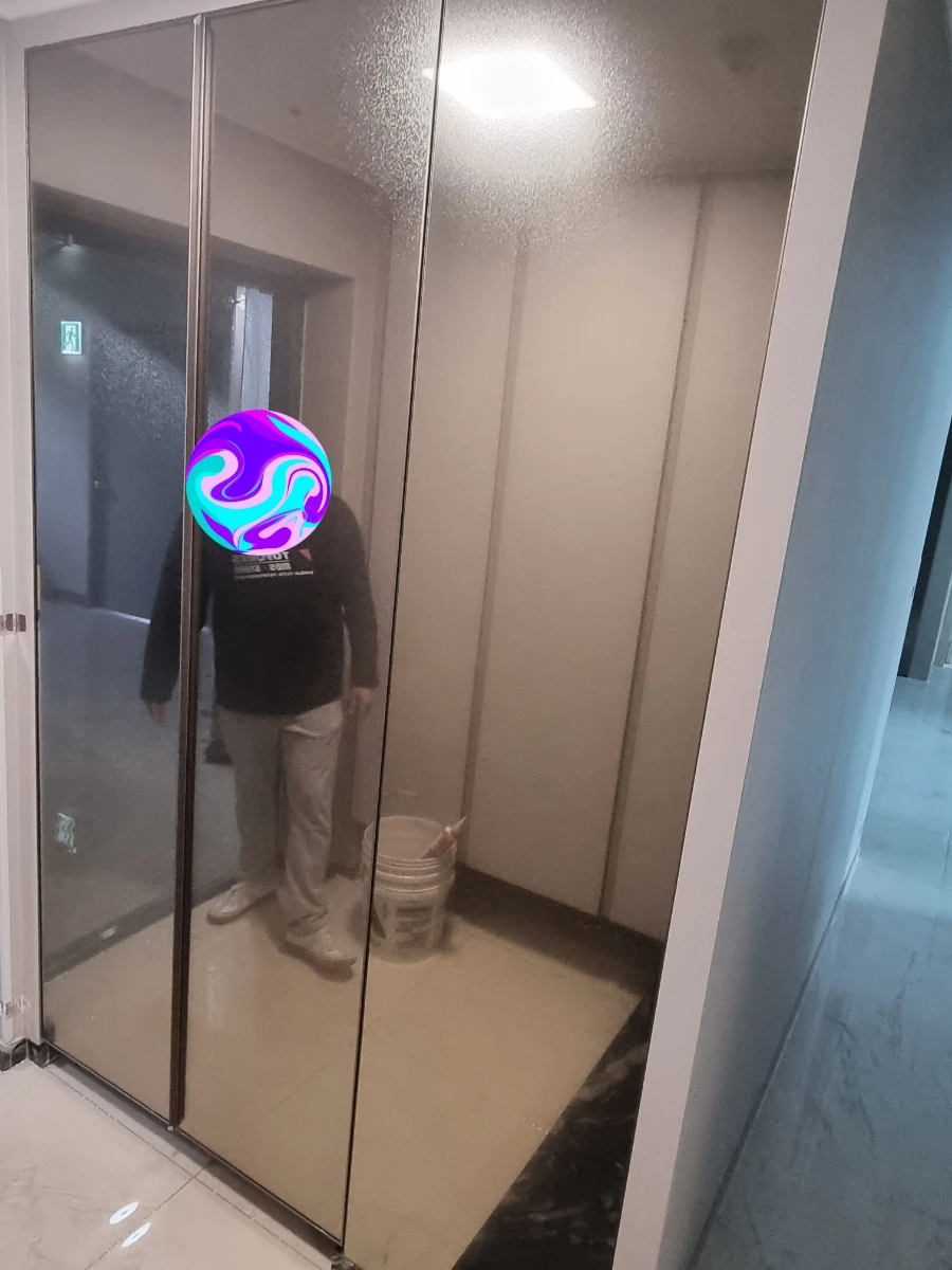 힐스테이트 광교산 신발장 거울문 시공 사진 2